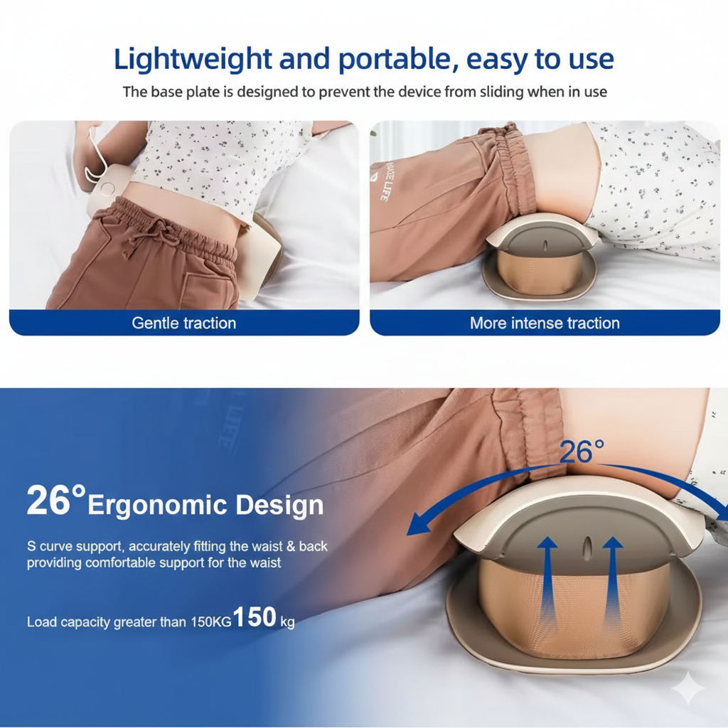 Lumvivo™ 4-in-1 Lumbar Massager